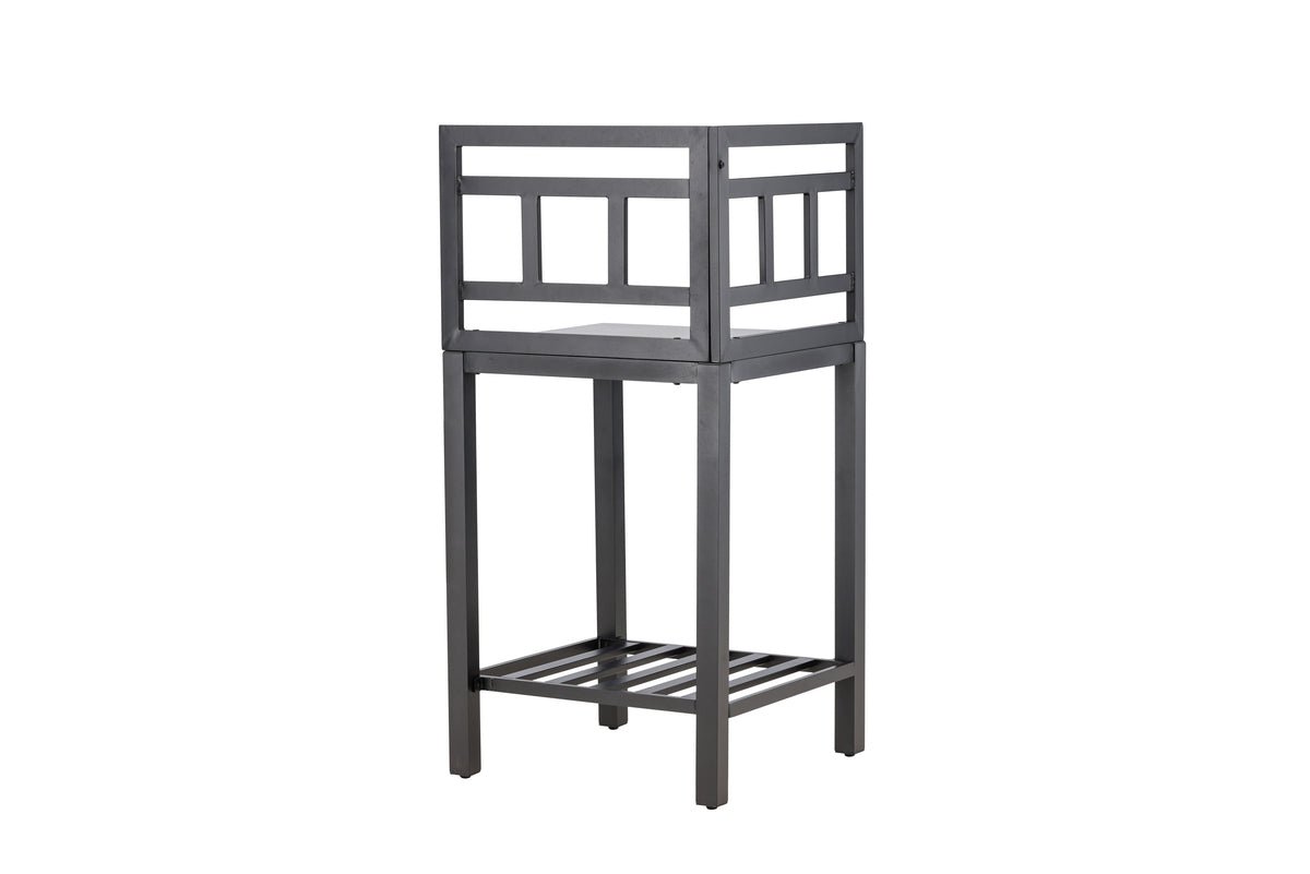 Tuin bijzettafel Vani – buitenkeukenmodule met stenen werkblad