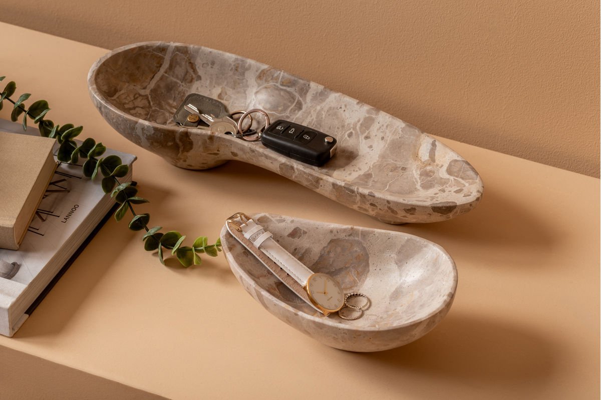 Olivère schaal – vervaardigd uit marmer