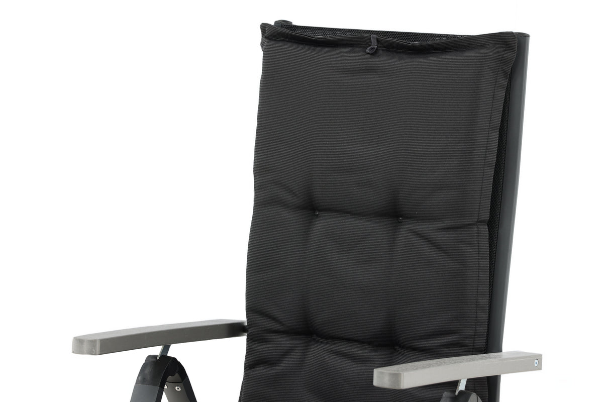 6-delige set - Tuinstoelkussens Siena van polyester in 4 kleuren