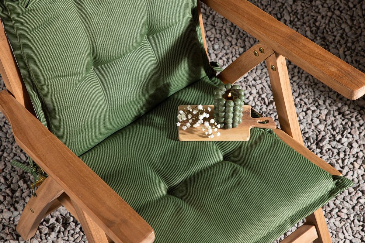 6-delige set - Tuinstoelkussens Siena van polyester in 4 kleuren