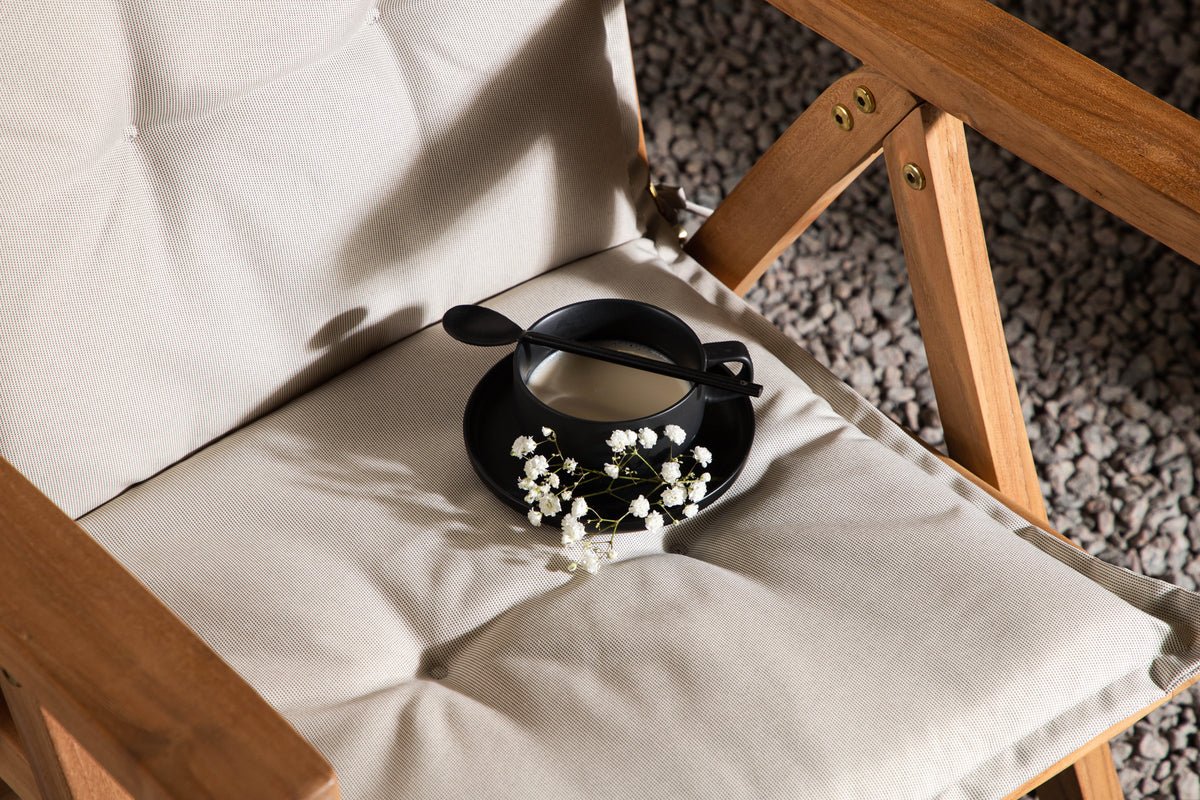 6-delige set - Tuinstoelkussens Siena van polyester in 4 kleuren