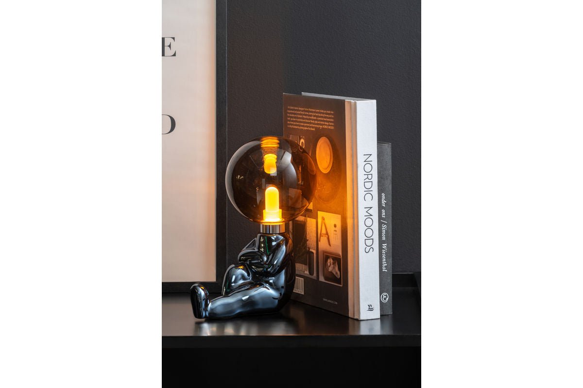 Tafellamp Antman (zittend) - Designlamp hoogglans gecoat met LED