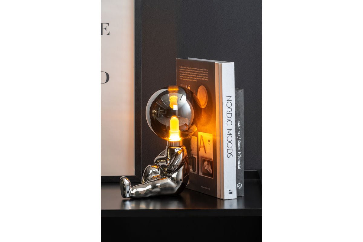 Tafellamp Antman (zittend) - Designlamp hoogglans gecoat met LED