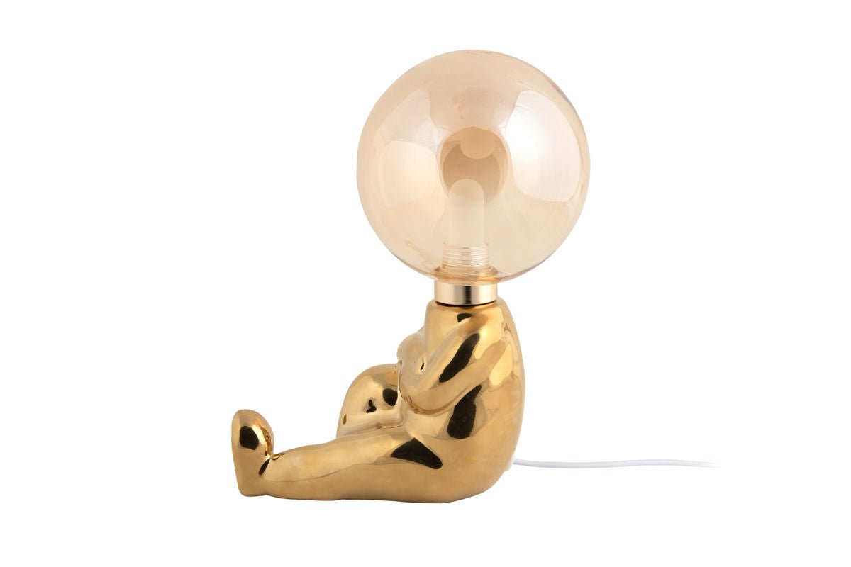 Tafellamp Antman (zittend) - Designlamp hoogglans gecoat met LED