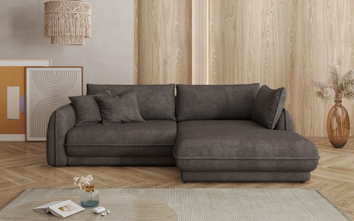 Designer Sofa Mojave II Stof met slaapfunctie en opbergruimte
