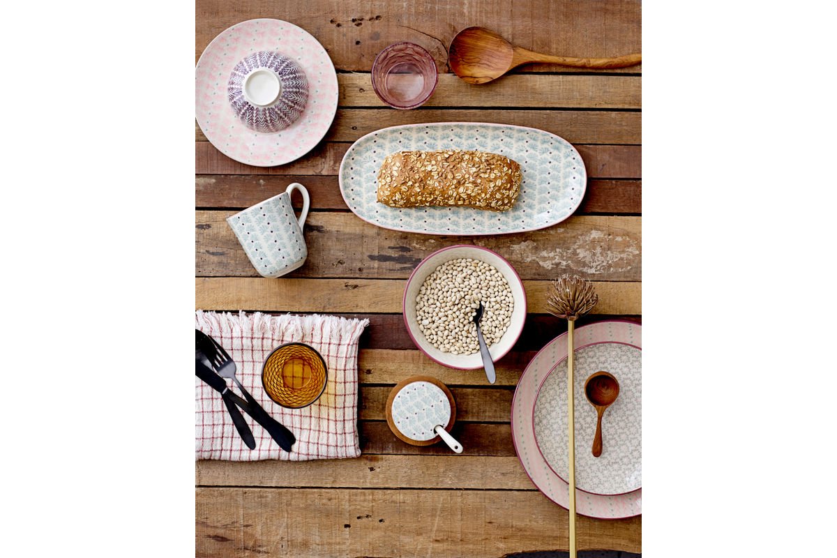 Teller Nava - gemaakt van steengoed / set van 3