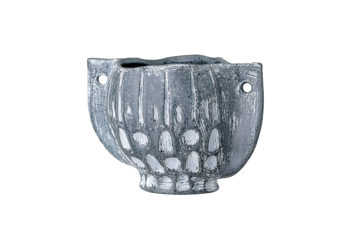 Bloempot Skara – Noordse design in Blauw