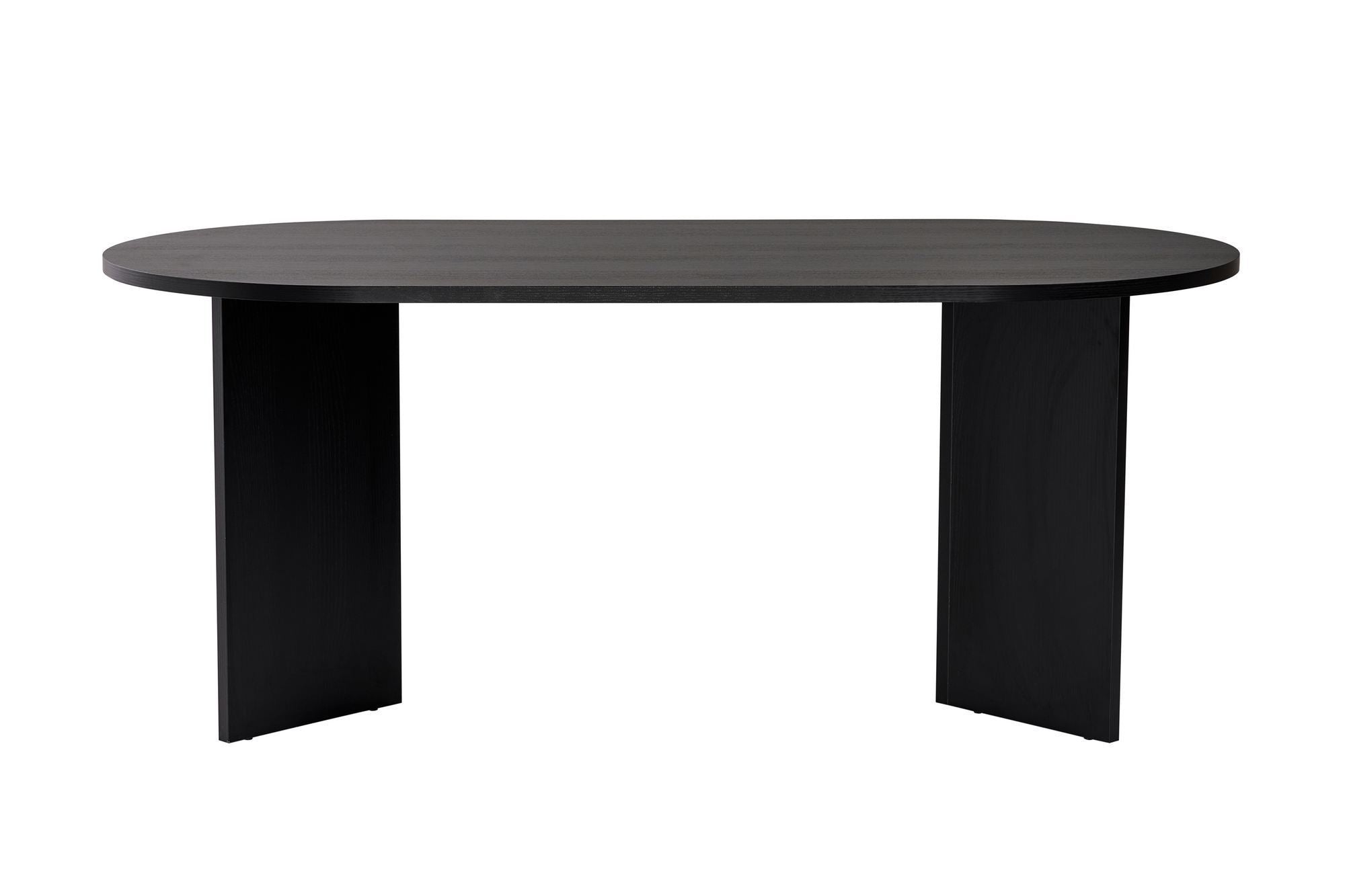 Eettafel Tovino - in 2 kleuren met afgeronde hoeken