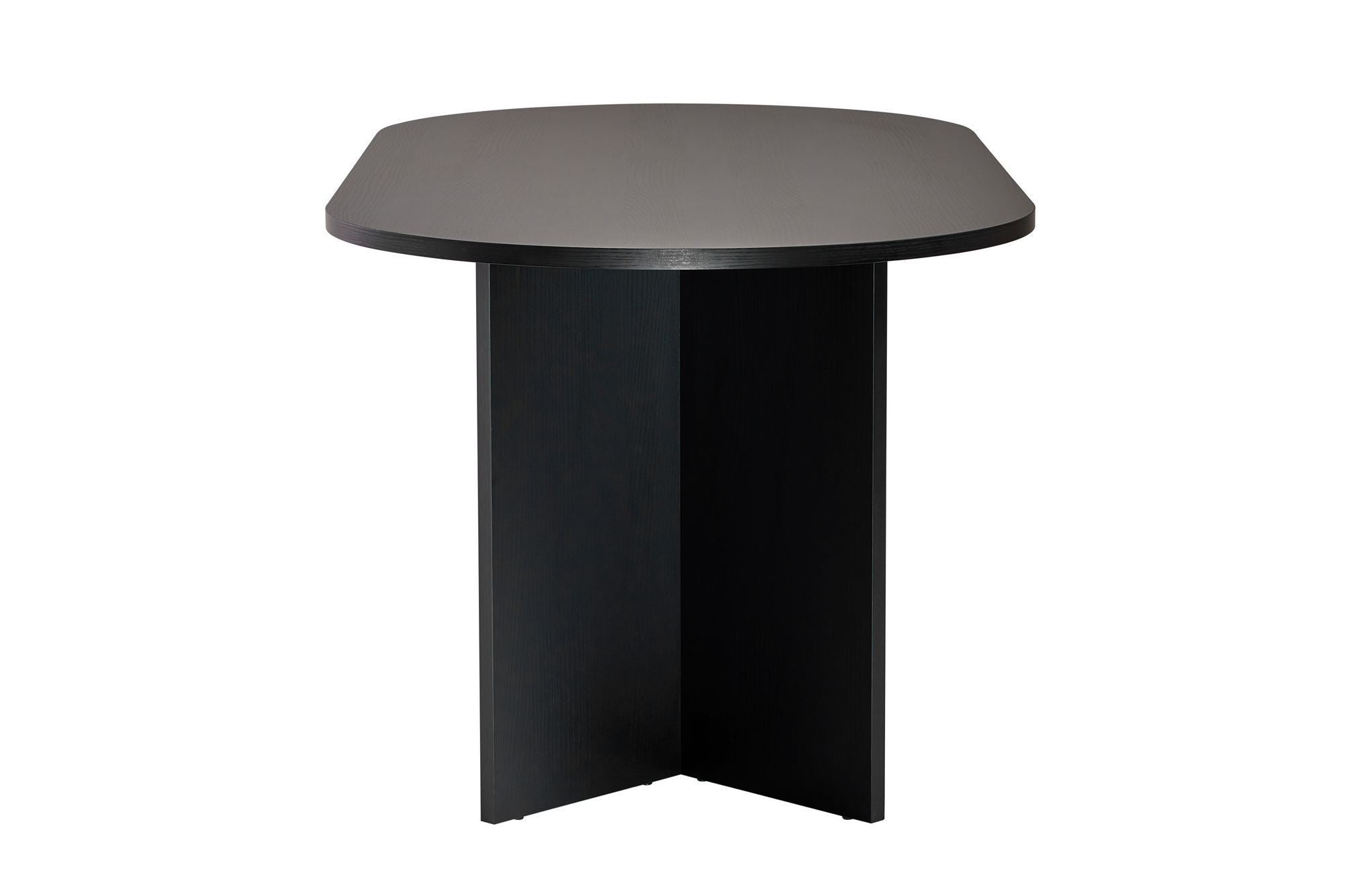 Eettafel Tovino - in 2 kleuren met afgeronde hoeken