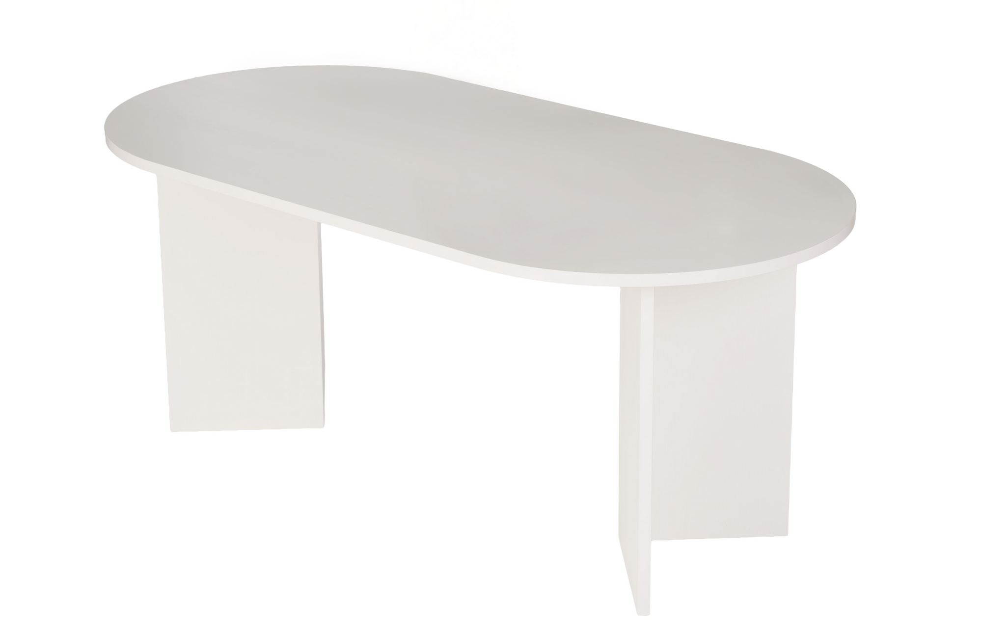 Eettafel Tovino - in 2 kleuren met afgeronde hoeken
