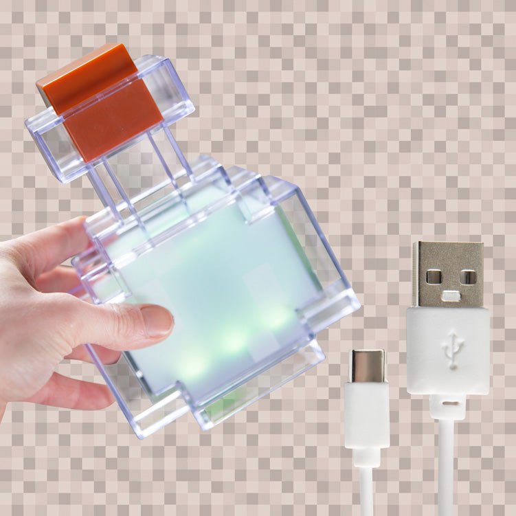 Minecraft LED-licht „Toverdrank“ – kleurverandering door schudden
