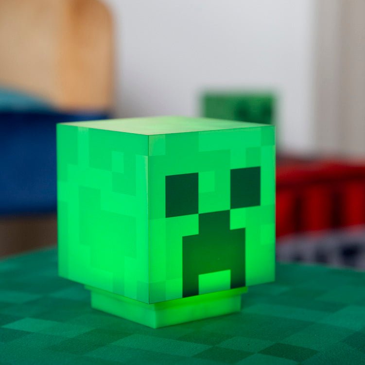 Minecraft LED-lamp „Creeper“ – verlicht figuur met accu