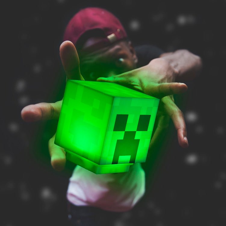 Minecraft LED-lamp „Creeper“ – verlicht figuur met accu