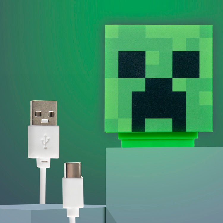 Minecraft LED-lamp „Creeper“ – verlicht figuur met accu