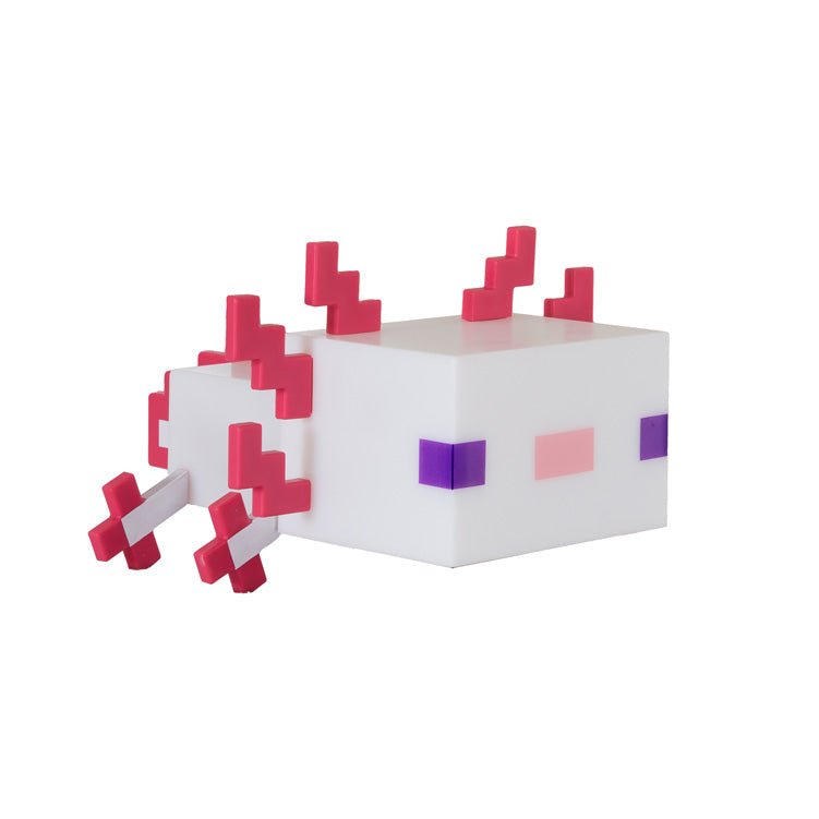 Minecraft LED-tafellamp „Axolotl“ – met accu & USB-C