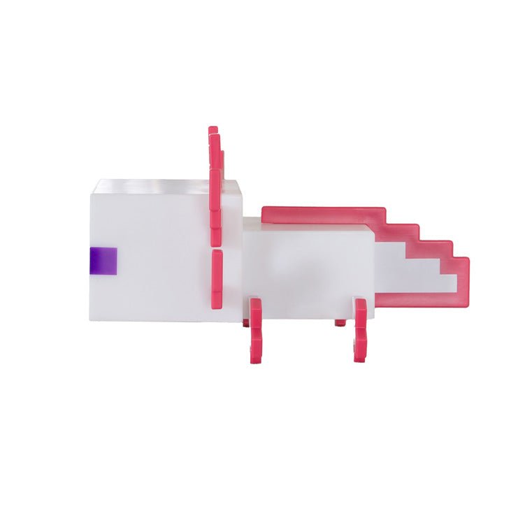 Minecraft LED-tafellamp „Axolotl“ – met accu & USB-C