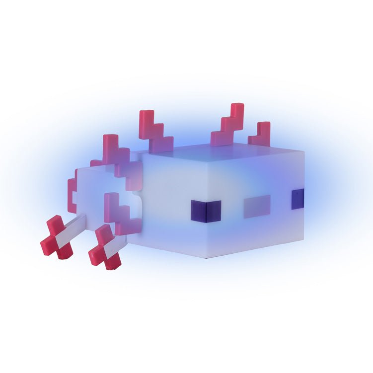 Minecraft LED-tafellamp „Axolotl“ – met accu & USB-C