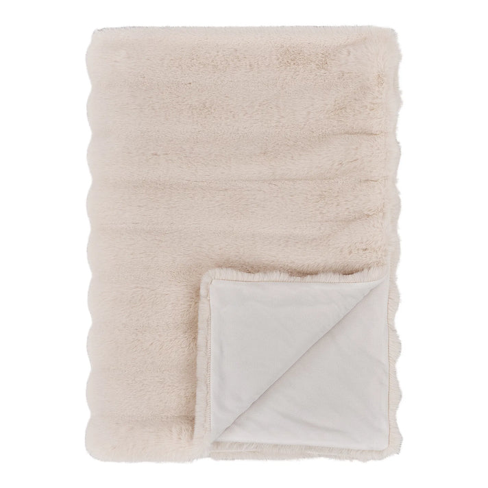 Pluche Sprei Tao van Nepbont Beige 130x180 cm