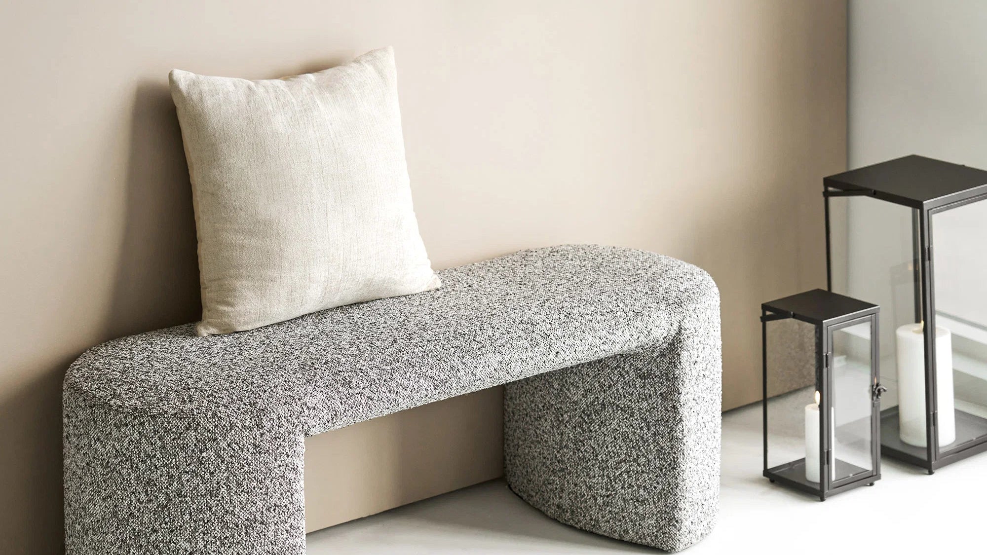 Sierkussen Merlin - van een hoogwaardige materiaalcombinatie