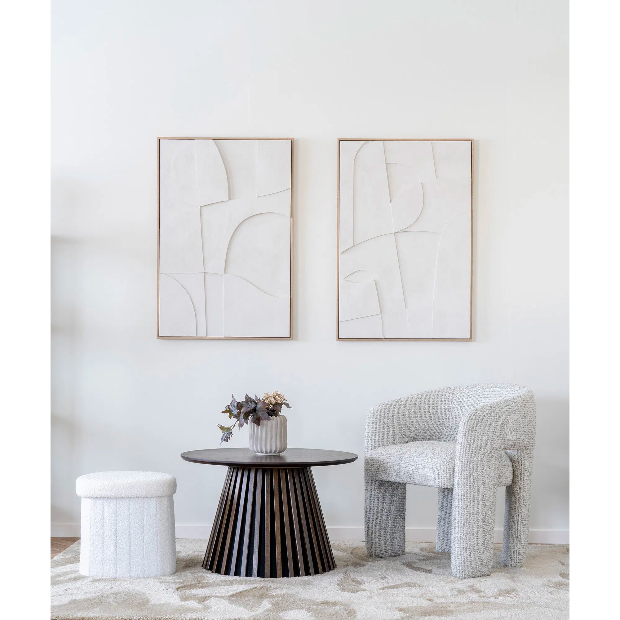 Vloerkleed Velano – Modern hoogpolig vloerkleed in Zand of Groen, 160x230 cm