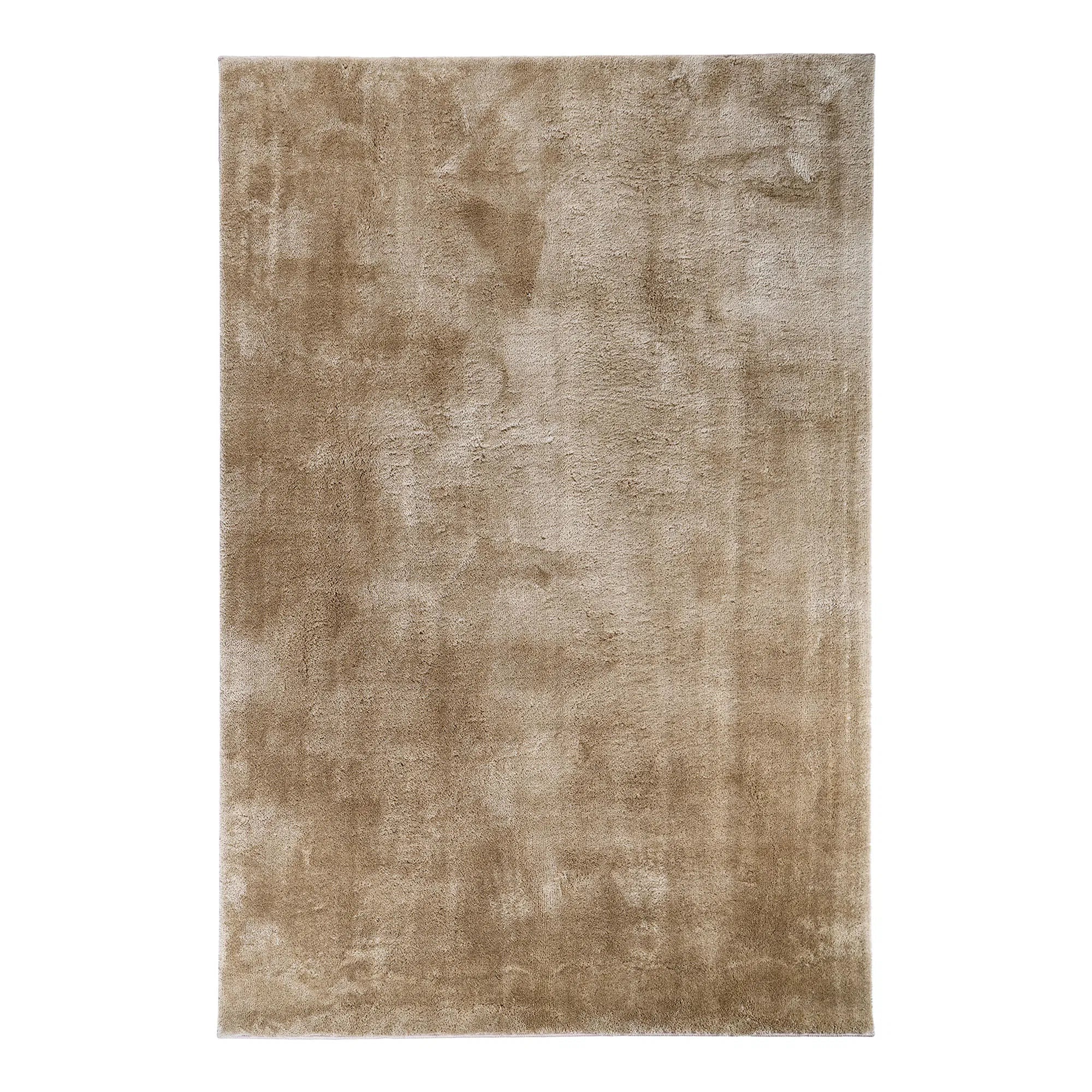 Vloerkleed Velano – Modern hoogpolig vloerkleed in Zand of Groen, 200x300 cm