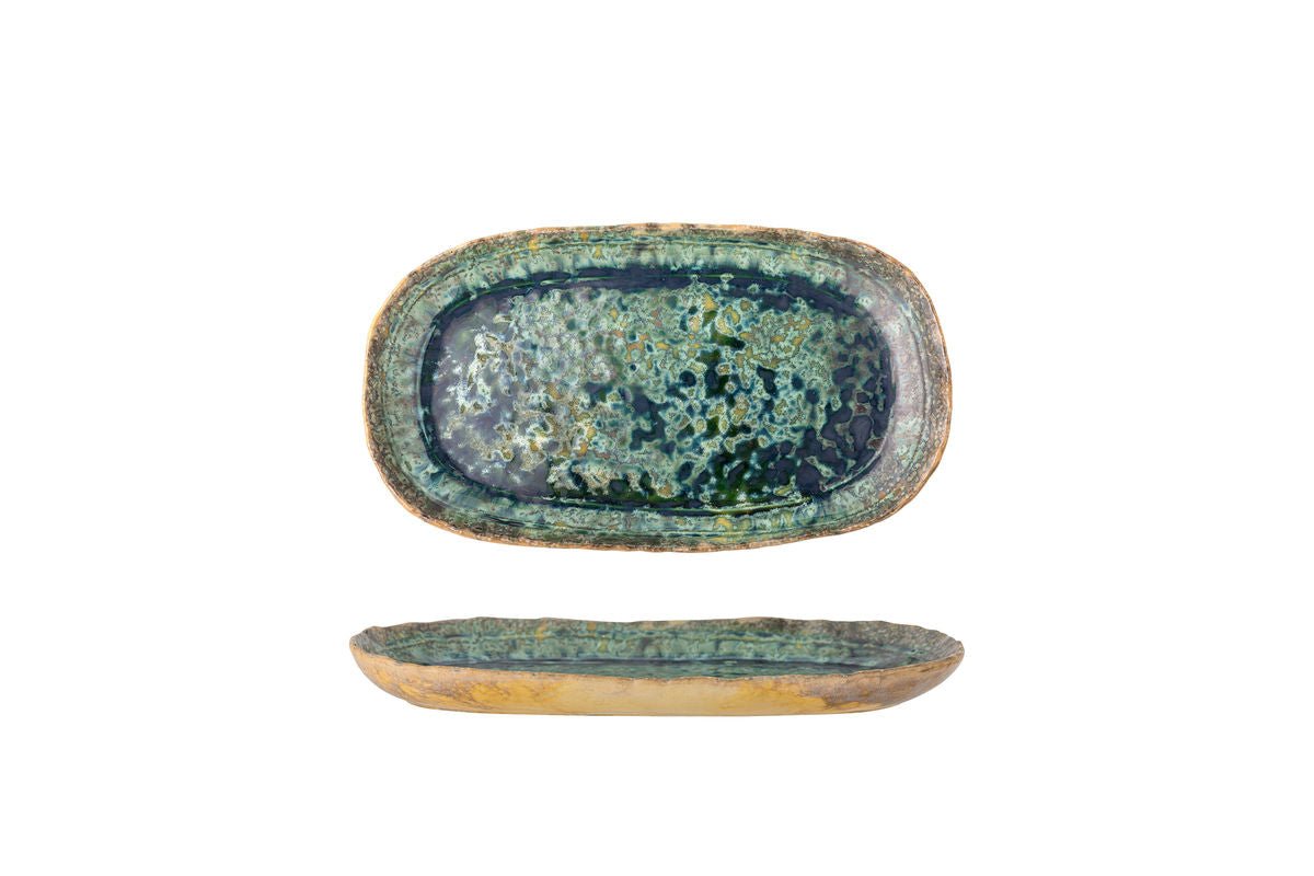 Serveerschaal Vela - gemaakt van steengoed