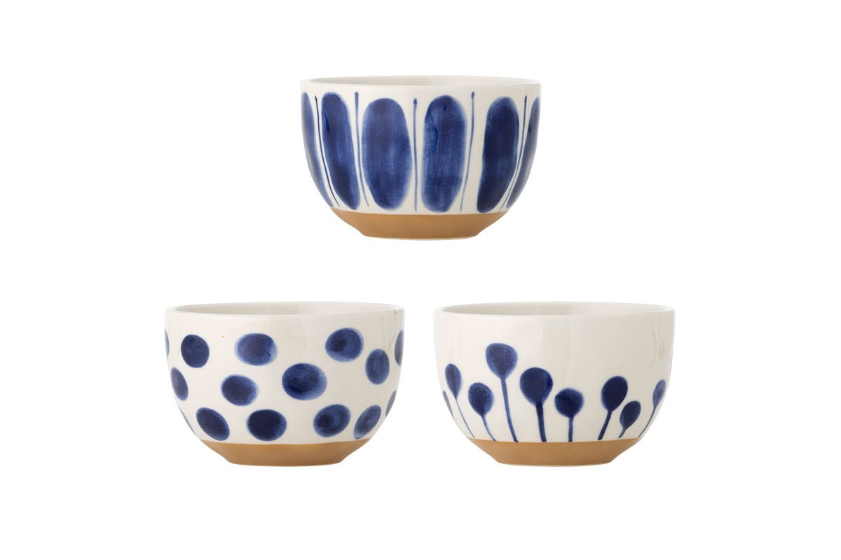 Schaal Loréa – gemaakt van steengoed - set van 3