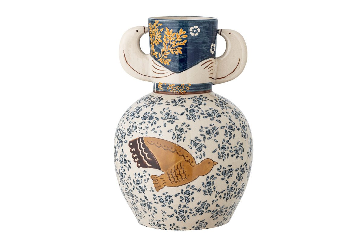 Vaas „Granny“ – steengoed met schildering