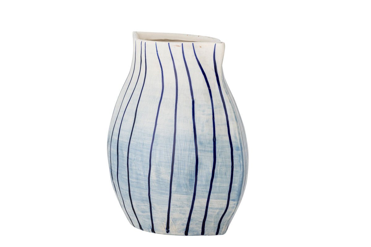 Vaas „Bleir“ – met de hand beschilderd steengoed