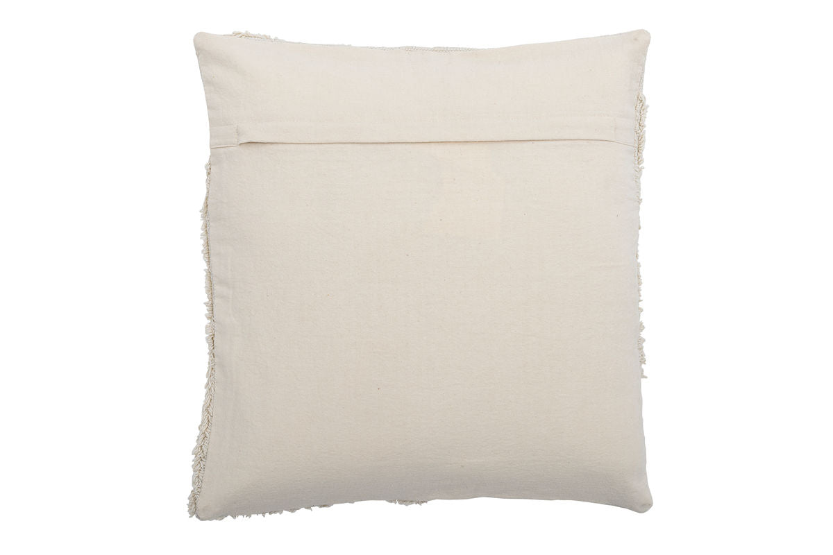 Sierkussen Alba – Getuft ontwerp in ton-sur-ton natuurtinten