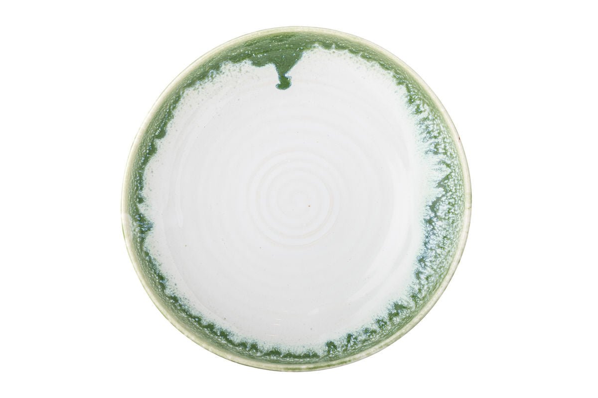 Serveerschaal Vellin – van steengoed met reactieve glazuur