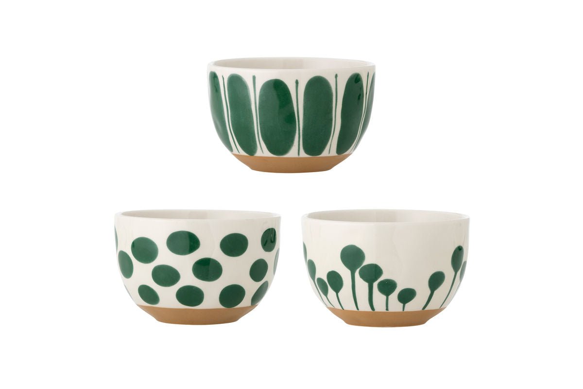 Schaal Loréa – gemaakt van steengoed - set van 3