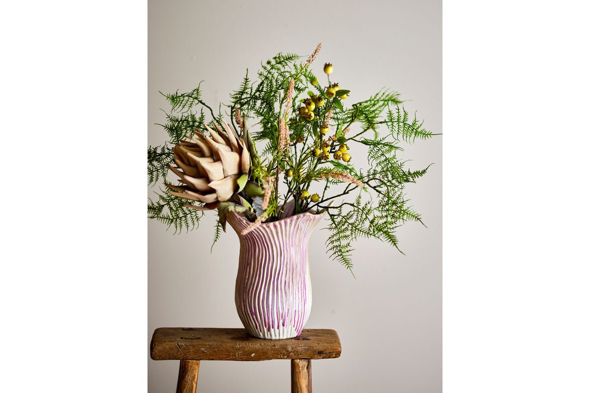 Vaas „Flower Stone“ – van steengoed