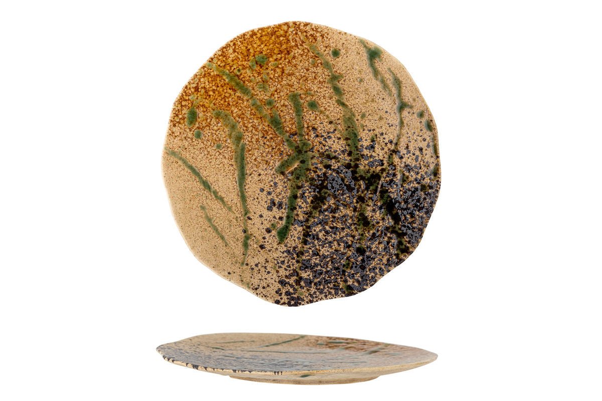 Serveerschaal Noara – van steengoed met reactieve glazuur