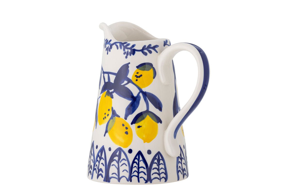 Krug Limonéa – met de hand gedecoreerd aardewerk in Blauw