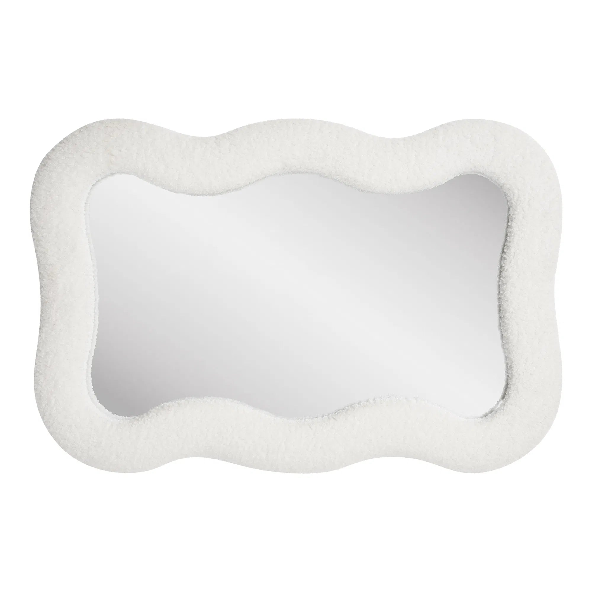 Spiegel Fiorenzo – Teddy-Design in Wit