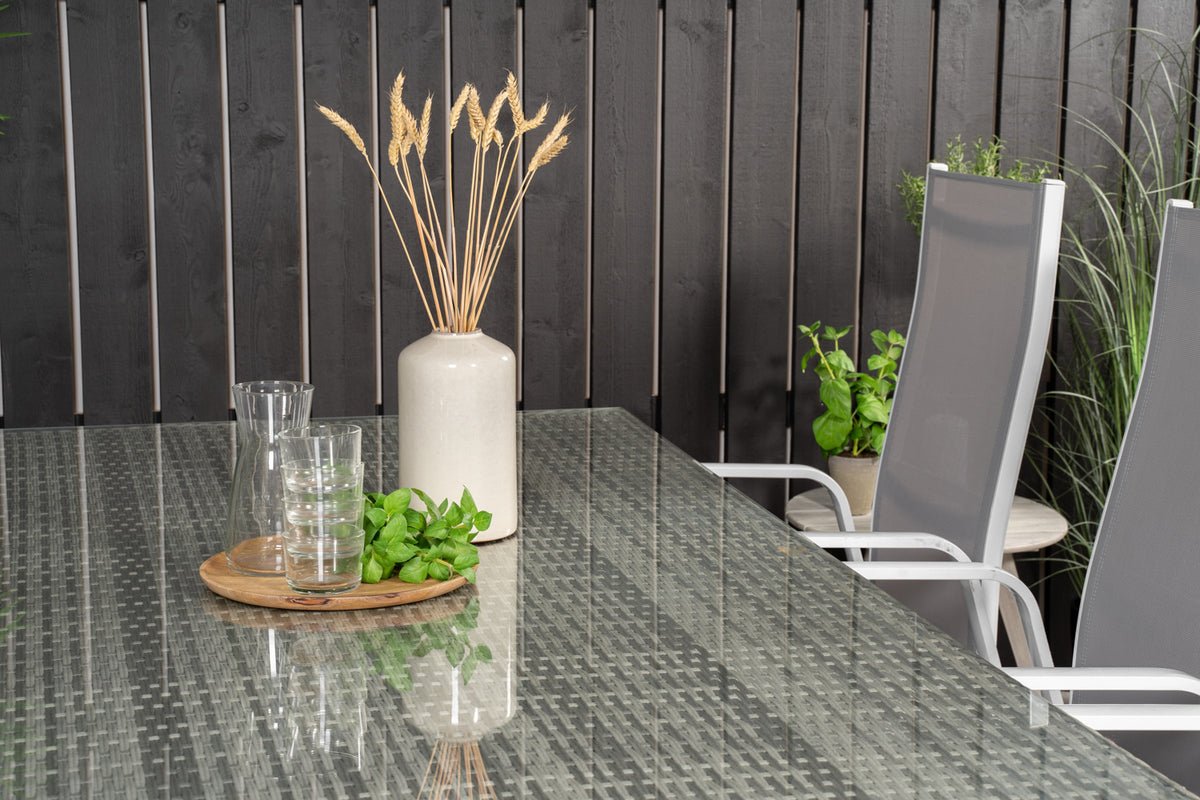 2-delige set - Tuinstoel Bossa van Textilene/Aluminium