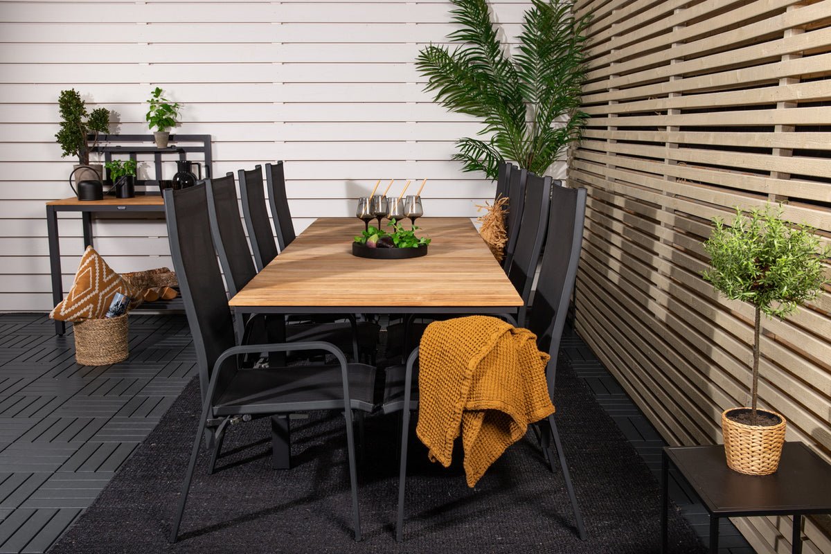 2-delige set - Tuinstoel Bossa van Textilene/Aluminium