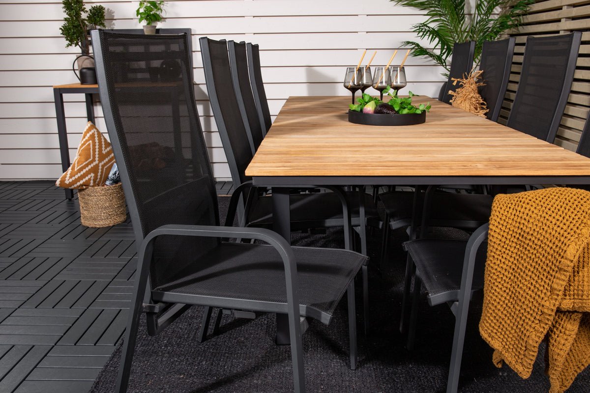 2-delige set - Tuinstoel Bossa van Textilene/Aluminium