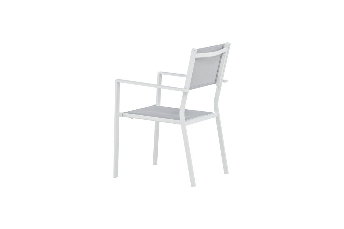 2-delige set - Tuinstoel Karibik van aluminium/textileen