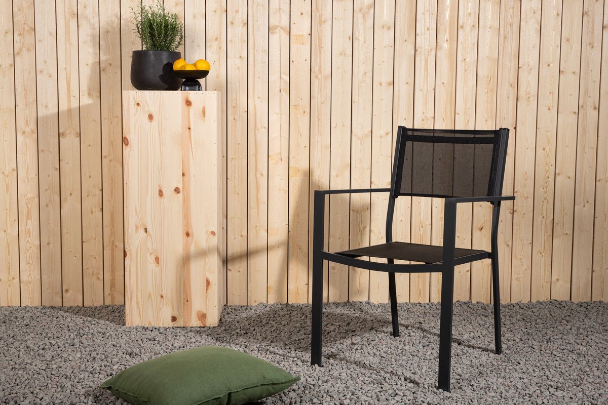 2-delige set - Tuinstoel Karibik van aluminium/textileen