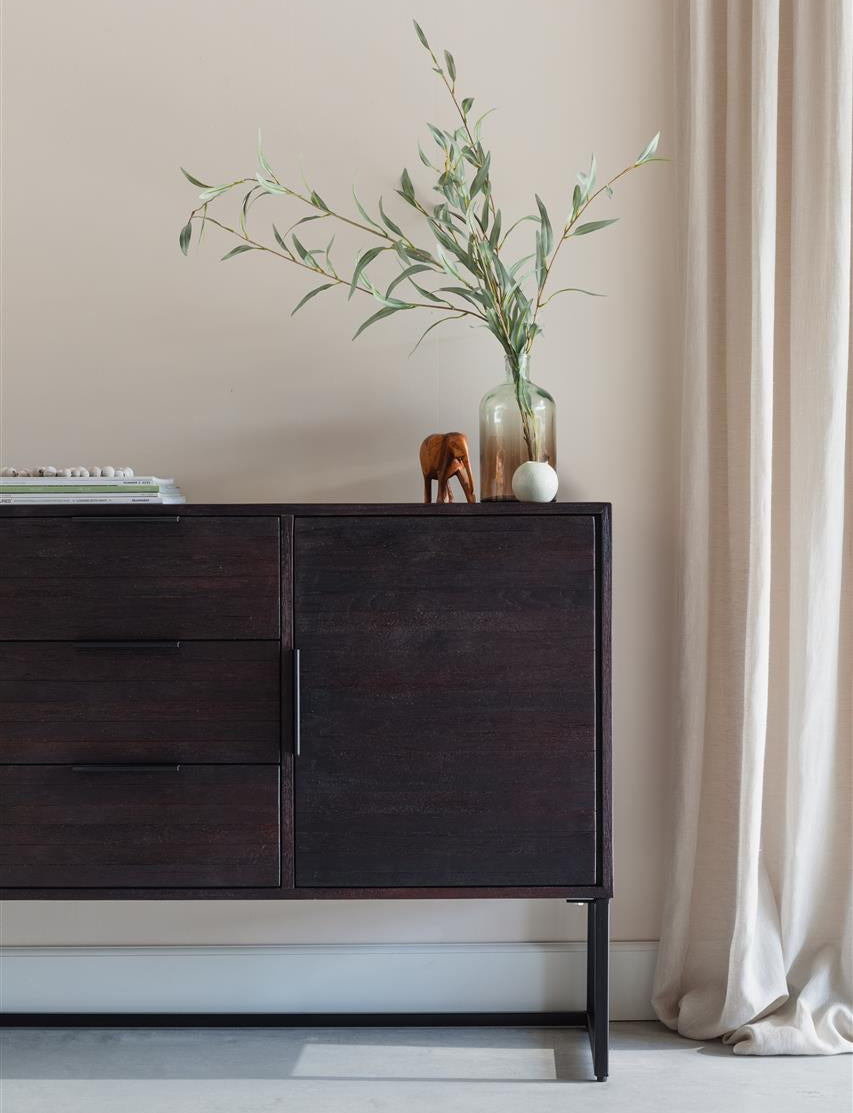 Dressoir Webster Hoog – van teak in Bruin