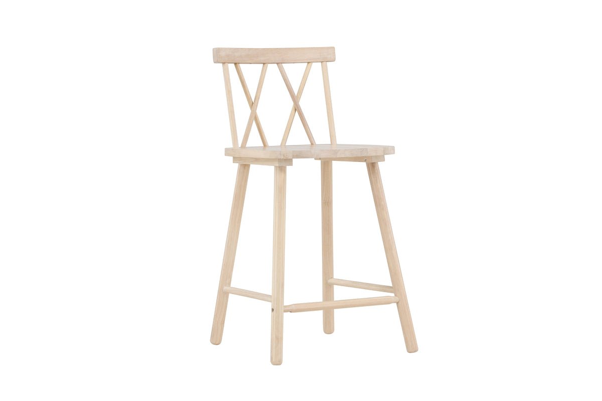 2-delige set - Barkruk Möllner slank en stijlvol design in 3 kleuren