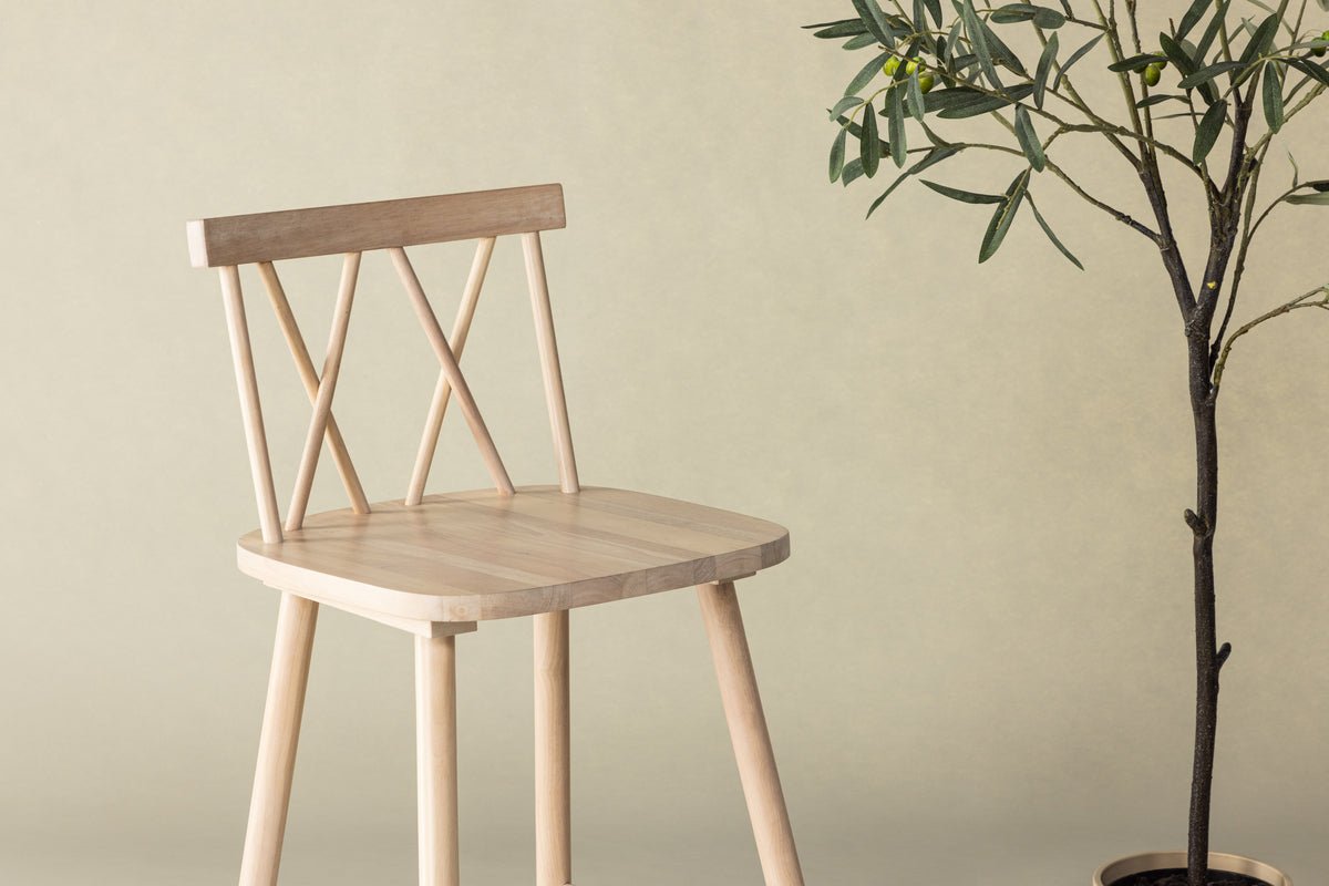 2-delige set - Barkruk Möllner slank en stijlvol design in 3 kleuren