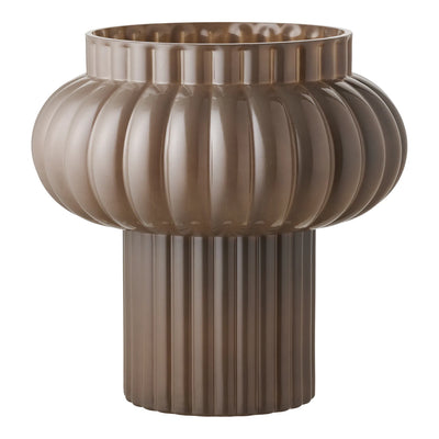 Vaas Orion – Mondgeblazen glas in Bruin