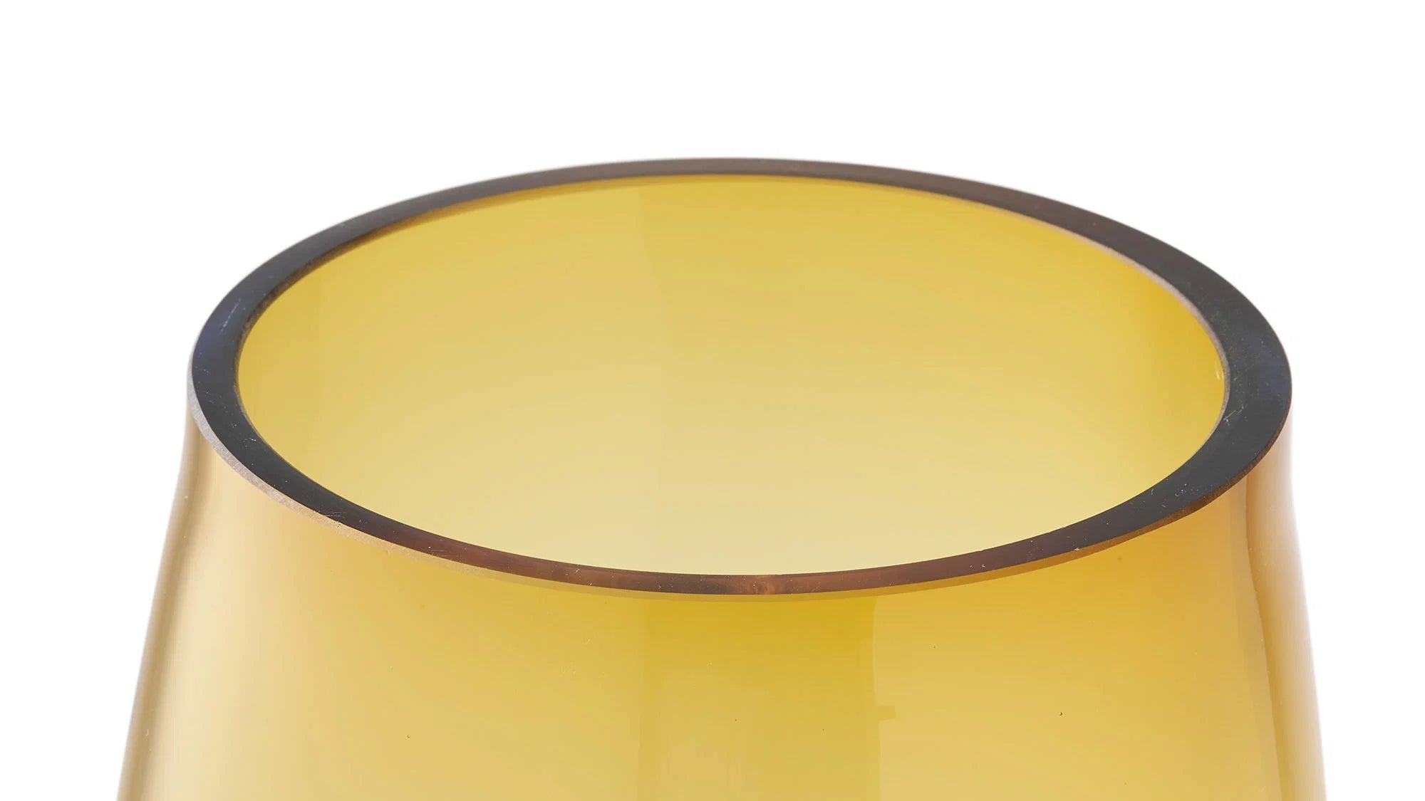 Vaas Finn - van goud-oranje glas