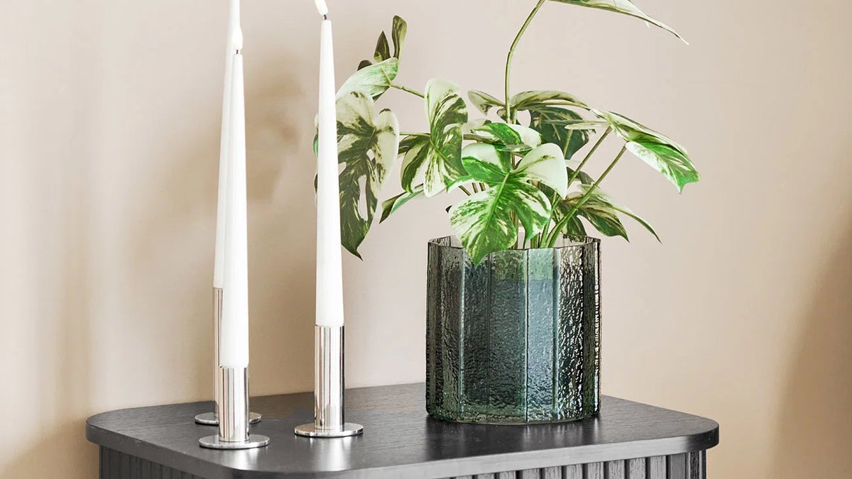 Bloempot Shiny - van edel glas
