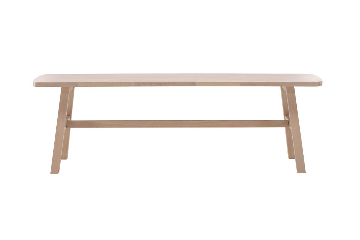 Zitbank "Yucca" – Van nobel wit gewassen hout