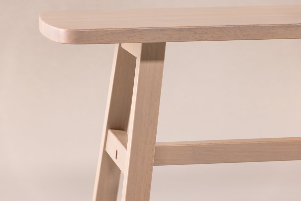 Zitbank "Yucca" – Van nobel wit gewassen hout