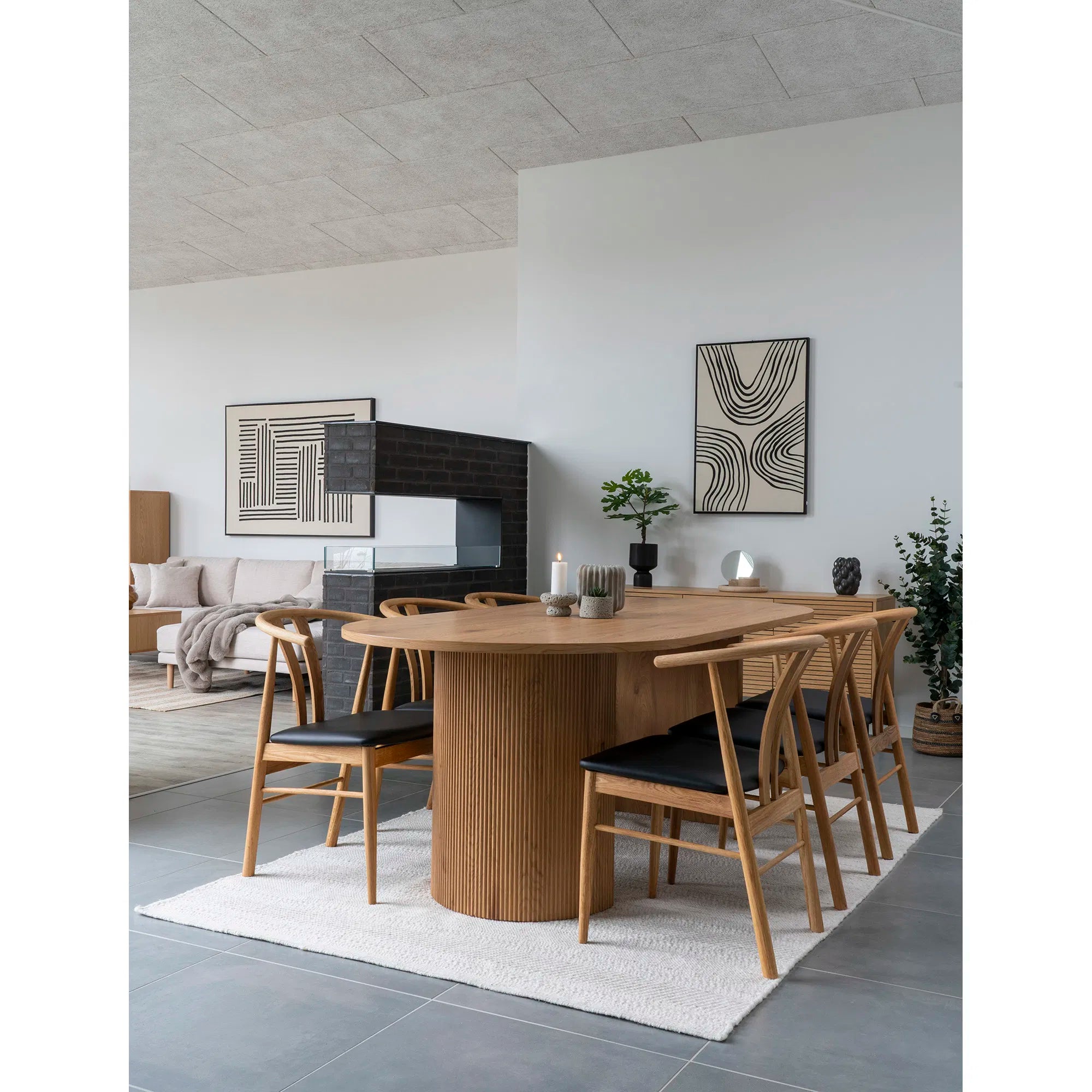 Dienblad „Teranova“ – Travertin, Beige (Ø 25,5 cm)